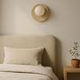 Tor-Look Wandleuchte Creme 0