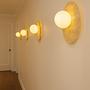 Tor-Look Wandleuchte Creme 2