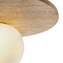 Tor-Tun Pendant Light Travertine Cream Ø 10cm 6