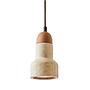 Swis Pendant Light Travertine Oak Wood Natural 7