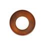 Hand Wall Lamp S Walnut Wood Brown 1