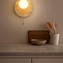Tor Wandleuchte Travertin Creme 3
