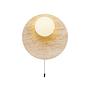 Tor Wandleuchte Travertin Creme 5