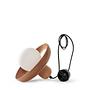 Hand Pendant Light Oak Wood Brown 9
