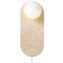 Tor Wall Lamp Travertine Cream 4