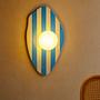 Season Wall Lamp Travertine Blue 2
