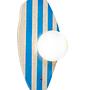Season Wall Lamp Travertine Blue 4