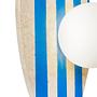 Season Wandleuchte Travertin Blau 5