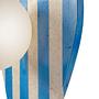 Side Wandleuchte Travertin Blau 7