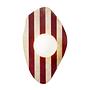 Forest Wall Lamp Travertine Red 2