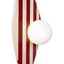 Forest Wall Lamp Travertine Red 3