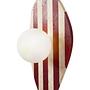 Forest Wall Lamp Travertine Red 4