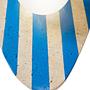 Simple Wall Lamp Travertine Blue 6