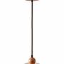 Round Pendelleuchte Eichenholz Travertin Creme 5