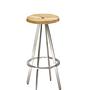 Yix Bar stool Teak Brown 1