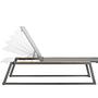 Foxx Lounger Aluminium Teak Anthracite 2