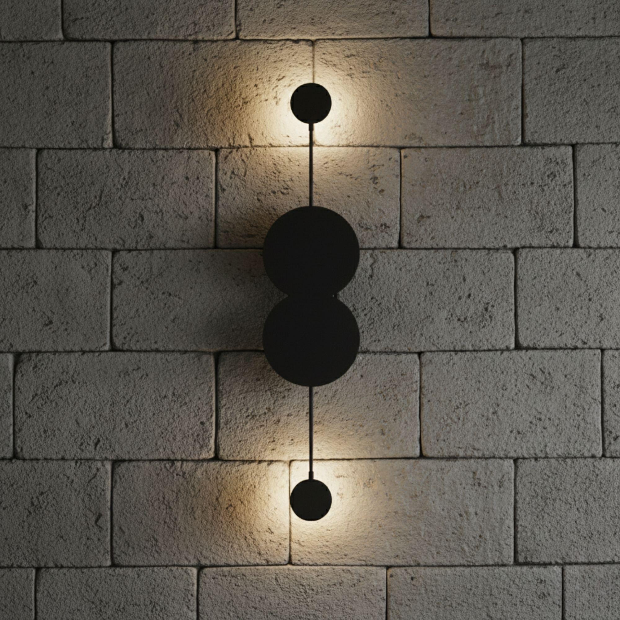 Ledos Wall Lamp Metal Black 0