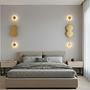 Ledos Wandleuchte Metall Gold 4
