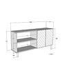 Zeynep 120 Console Table White 7