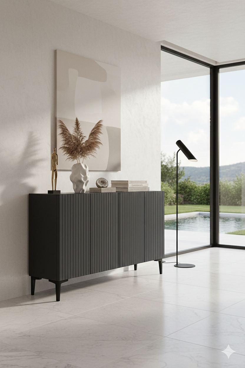 Zeynep 120 Console Anthracite 2