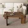 Couchtisch Walnussbraun Optik 2