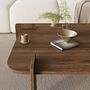Coffee Table Walnut Brown Look 5