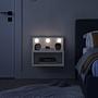 Treo Nightstand White 3