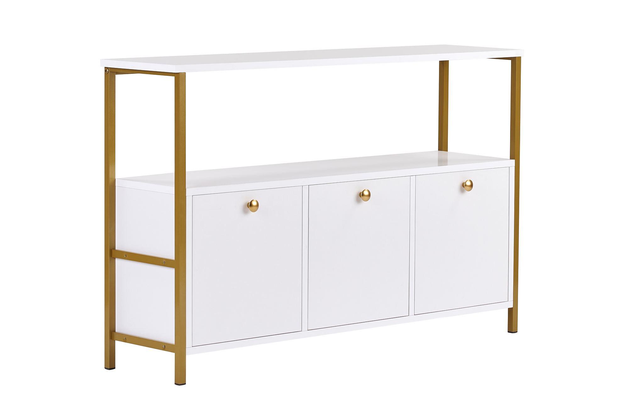 Solace Konsole Weiß Gold 7