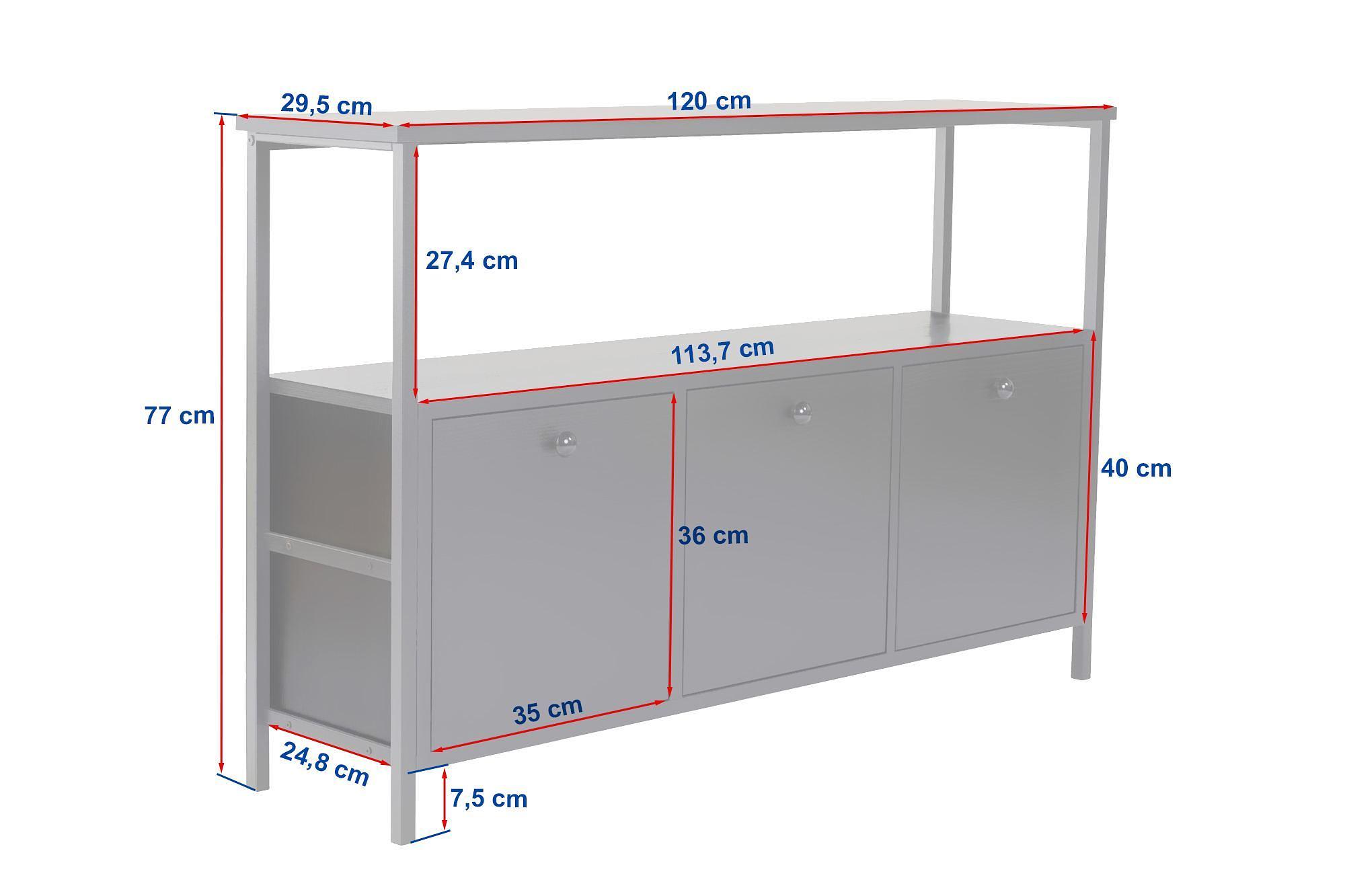 Solace Console White Gold 9