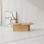 Stones Coffee Table Natural Oak Look 2