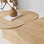 Stones Coffee Table Natural Oak Look 4
