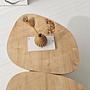 Stones Coffee Table Natural Oak Look 7