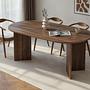 Sablin Dining table Venezia Walnut 0