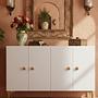Simple 120 Sideboard Weiß Gold 3