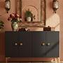 Simple 120 Sideboard Anthracite Gold 3