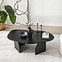 Rock Couchtisch Schwarz 5