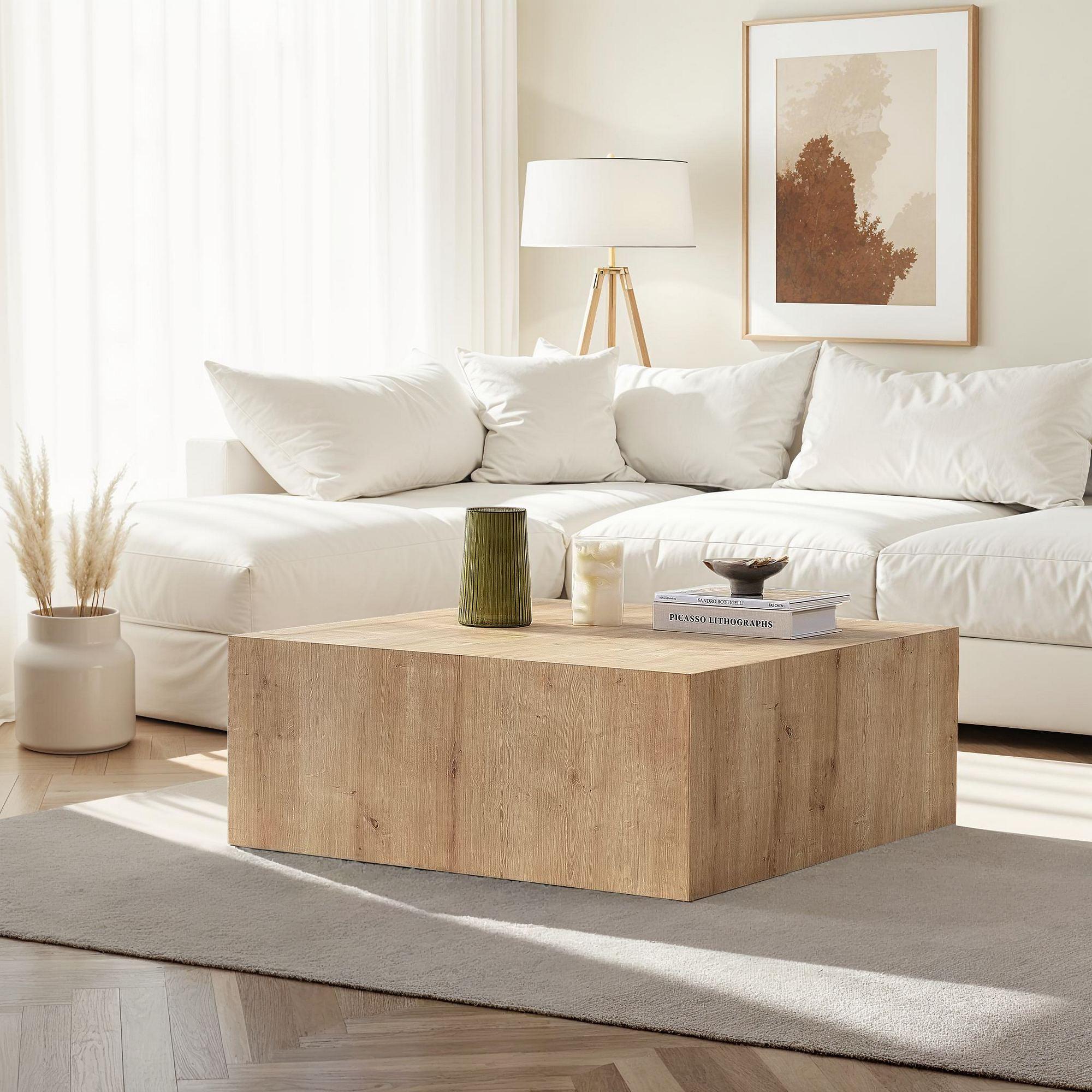 Prizma Couchtisch Eichen-Optik Braun 0