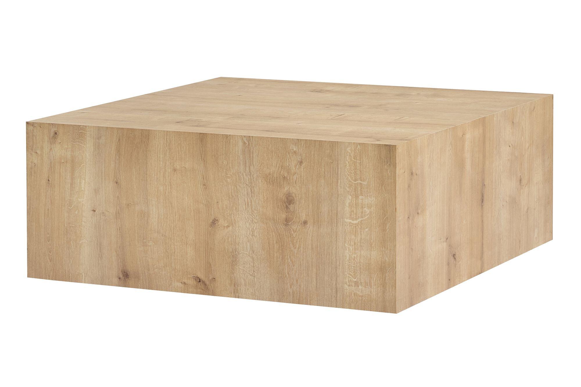 Prizma Coffee Table Oak Look Brown 4