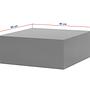 Prizma Coffee Table Oak Look Brown 7