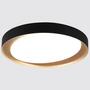 LED-Deckenleuchte Schwarz / Bronze 0