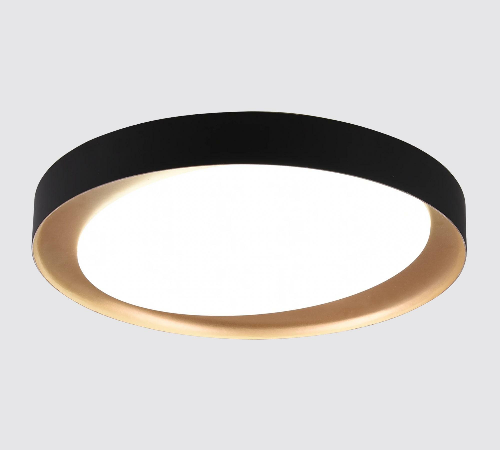 LED-Deckenleuchte Schwarz / Bronze 0