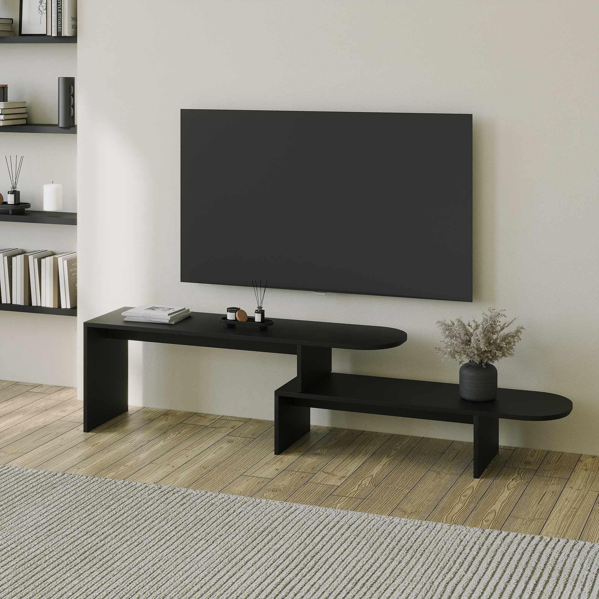 Puzzle Lowboard Schwarz 0