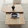 Paris Coffee Table Oak Look Brown 7