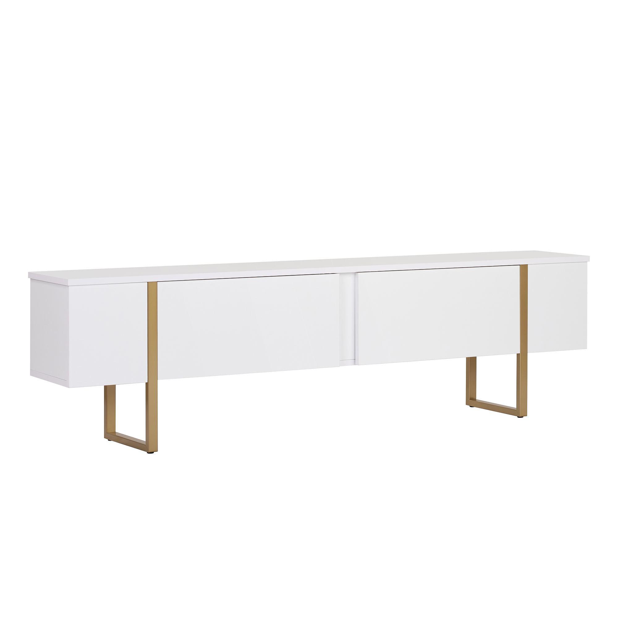 Onera Sideboard Weiß Gold 6