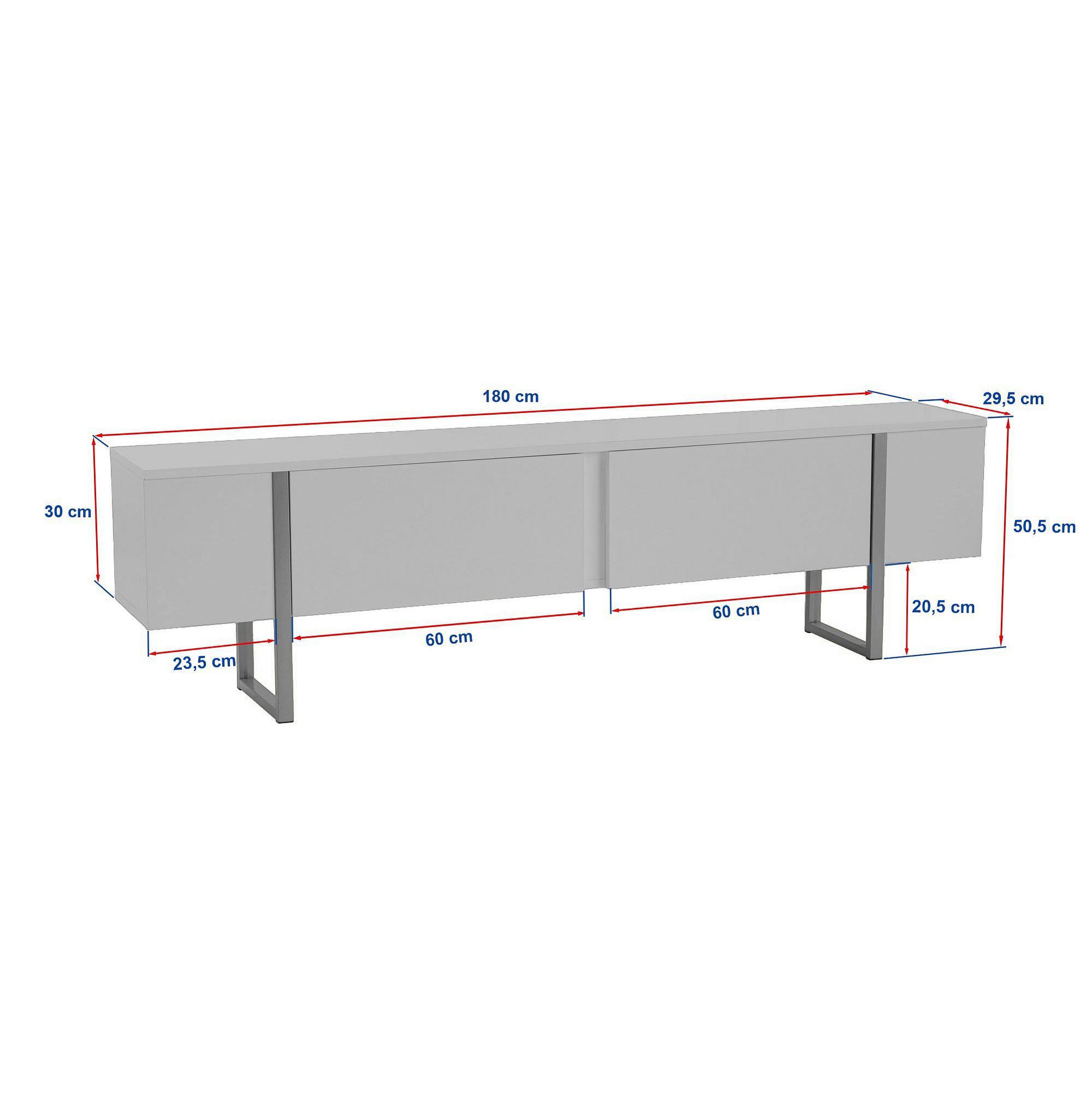 Onera Sideboard Walnut Look Black 8