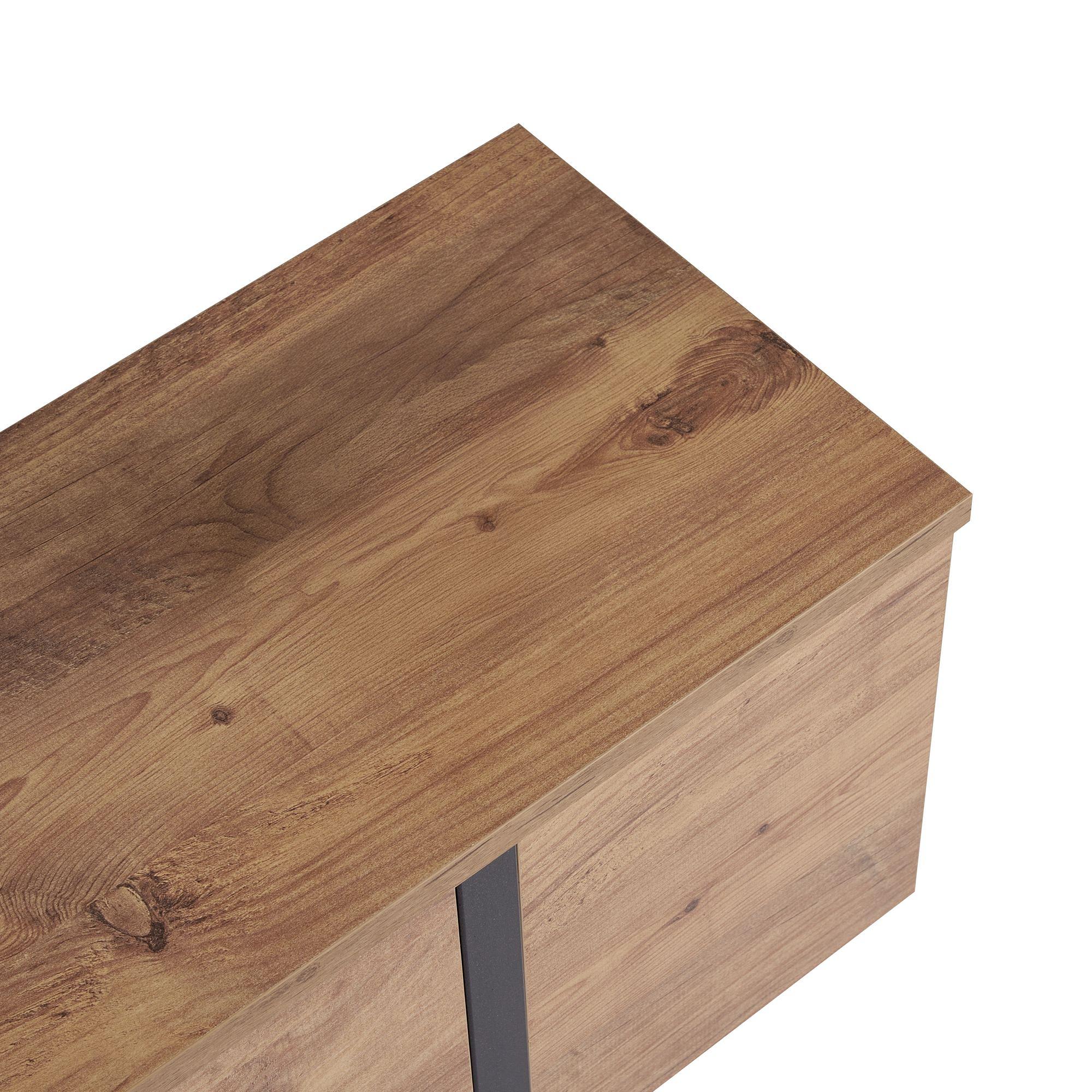 Onera Sideboard Pine Look Black 5