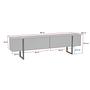 Onera Credenza effetto pino nero 8