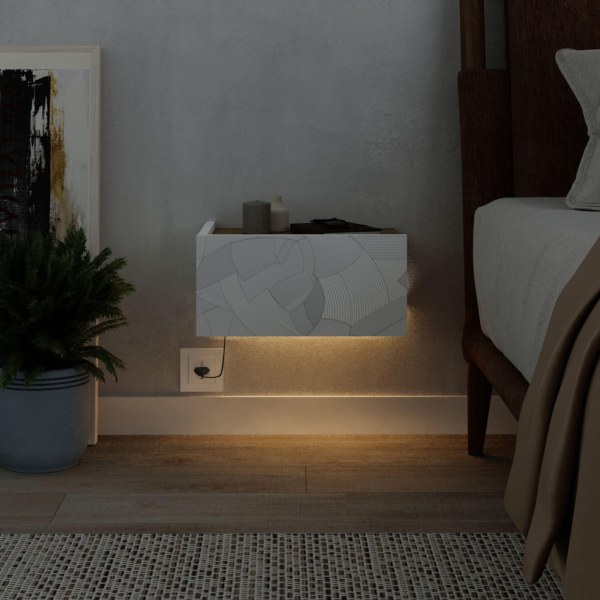 Ondoa Nightstand White 3