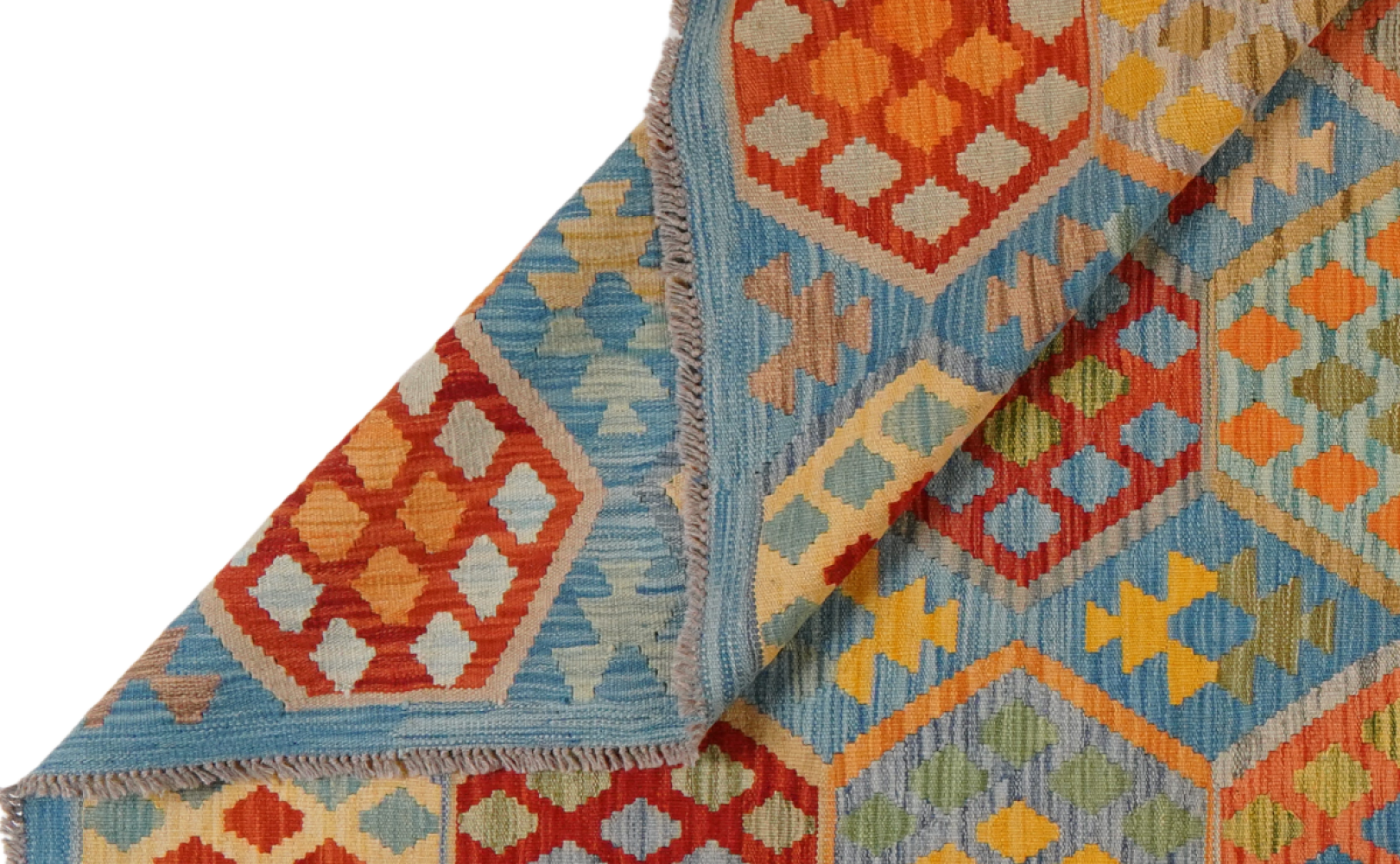 Kilim Amina Wool Multicolored 3