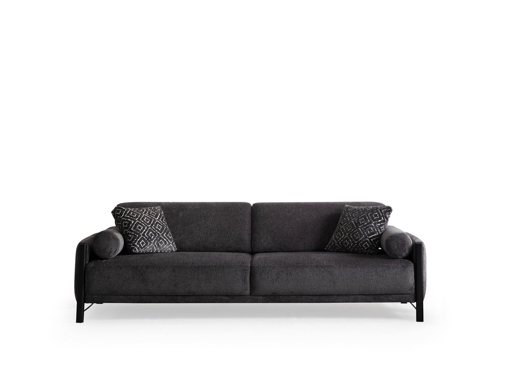 Nora Sofa 2-Sitzer Grau 3